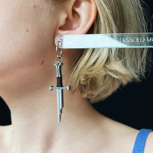 Narsil (The Sword That Was Broken) Earrings