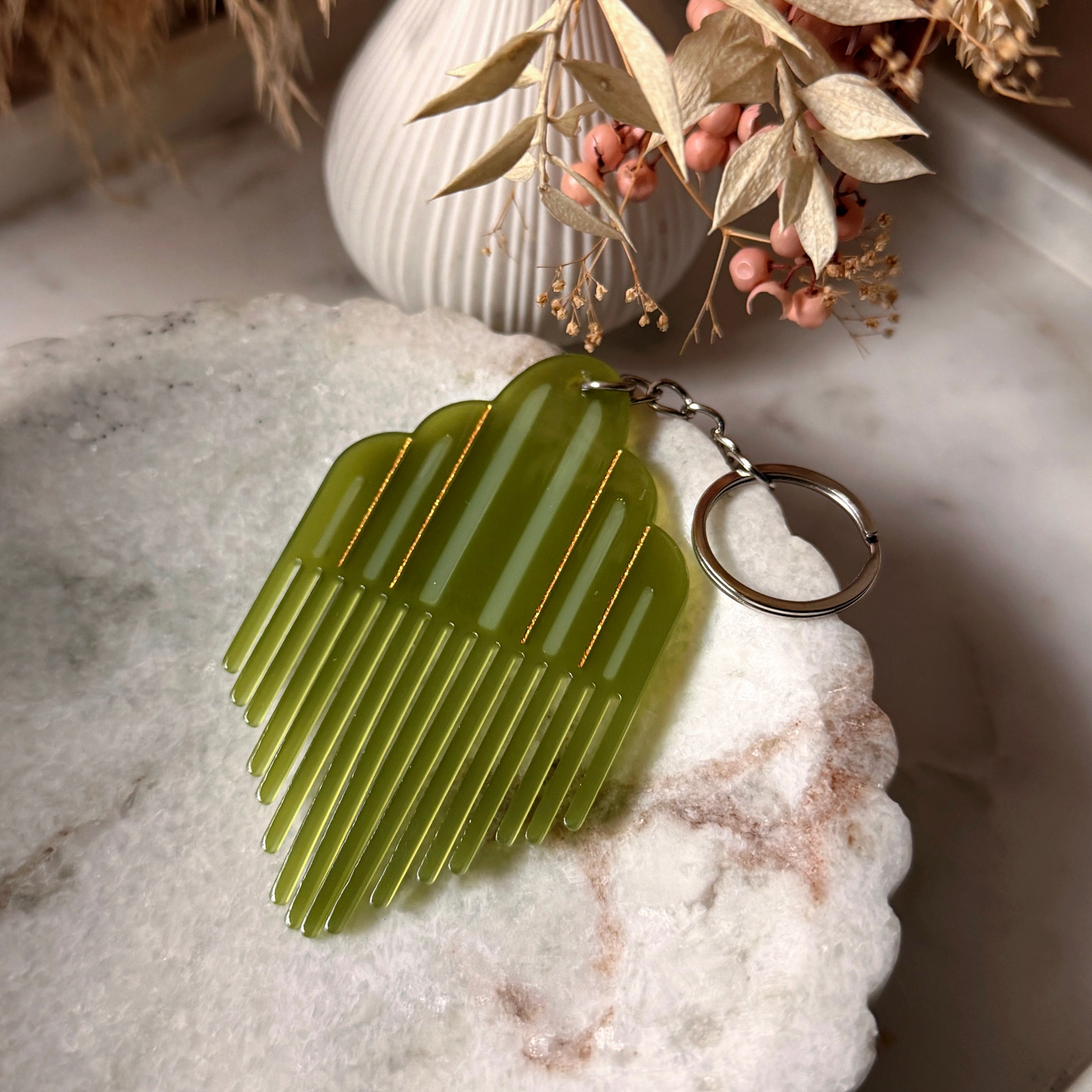 Mar-Teeny Keychain Hair Comb – Lassoed Moon