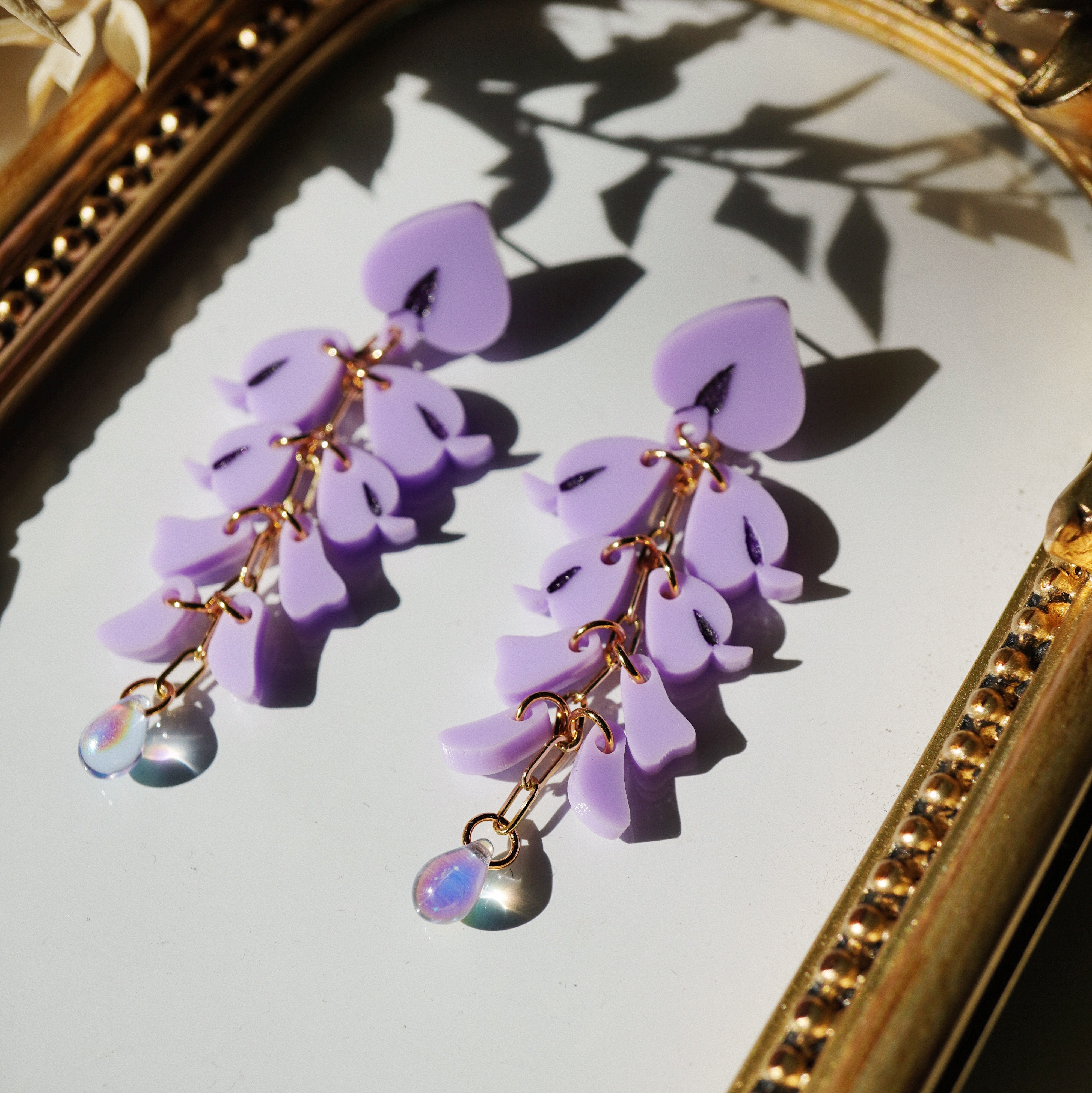 wisteria earrings Wistful Wisteria Earrings