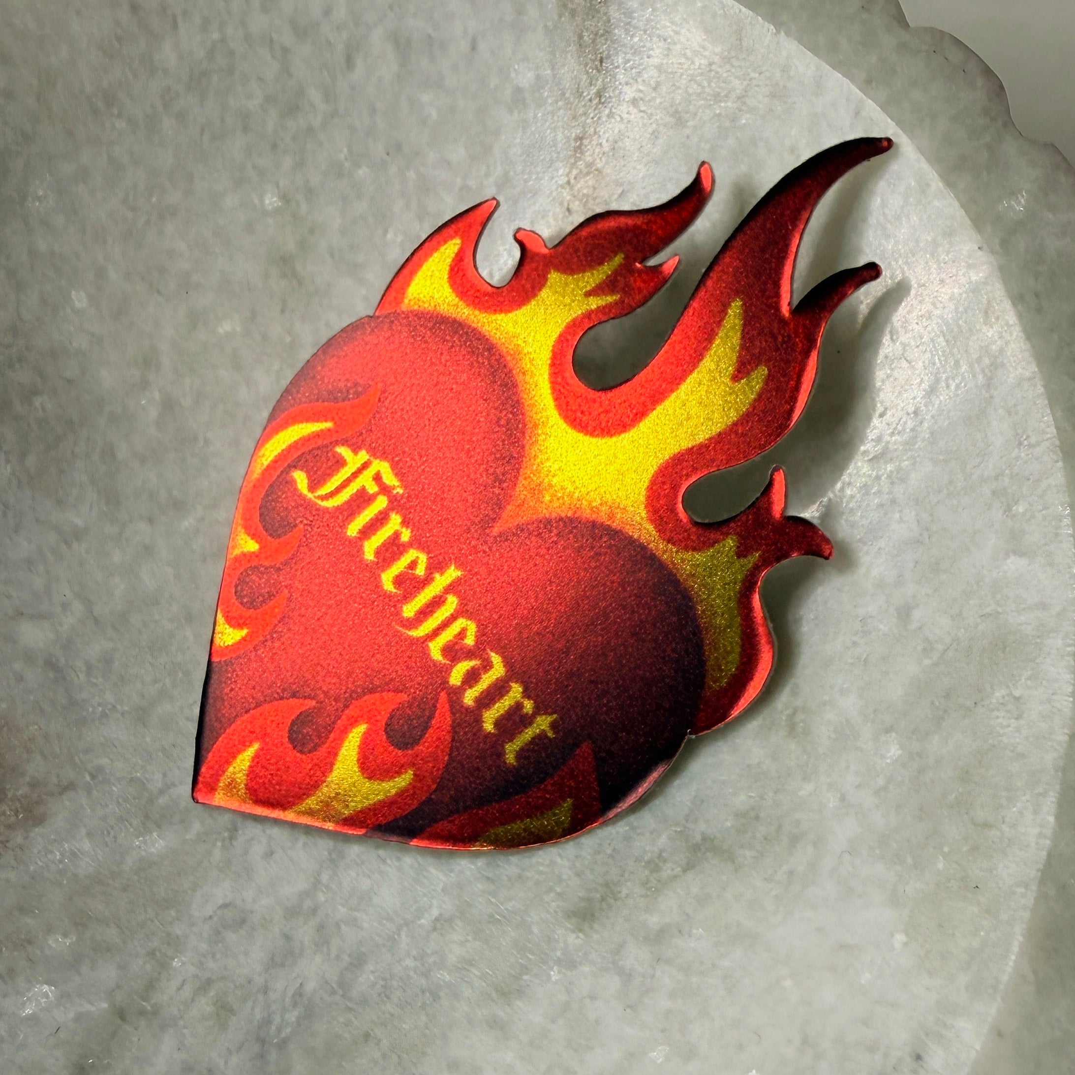 Fireheart Vinyl Sticker – Lassoed Moon