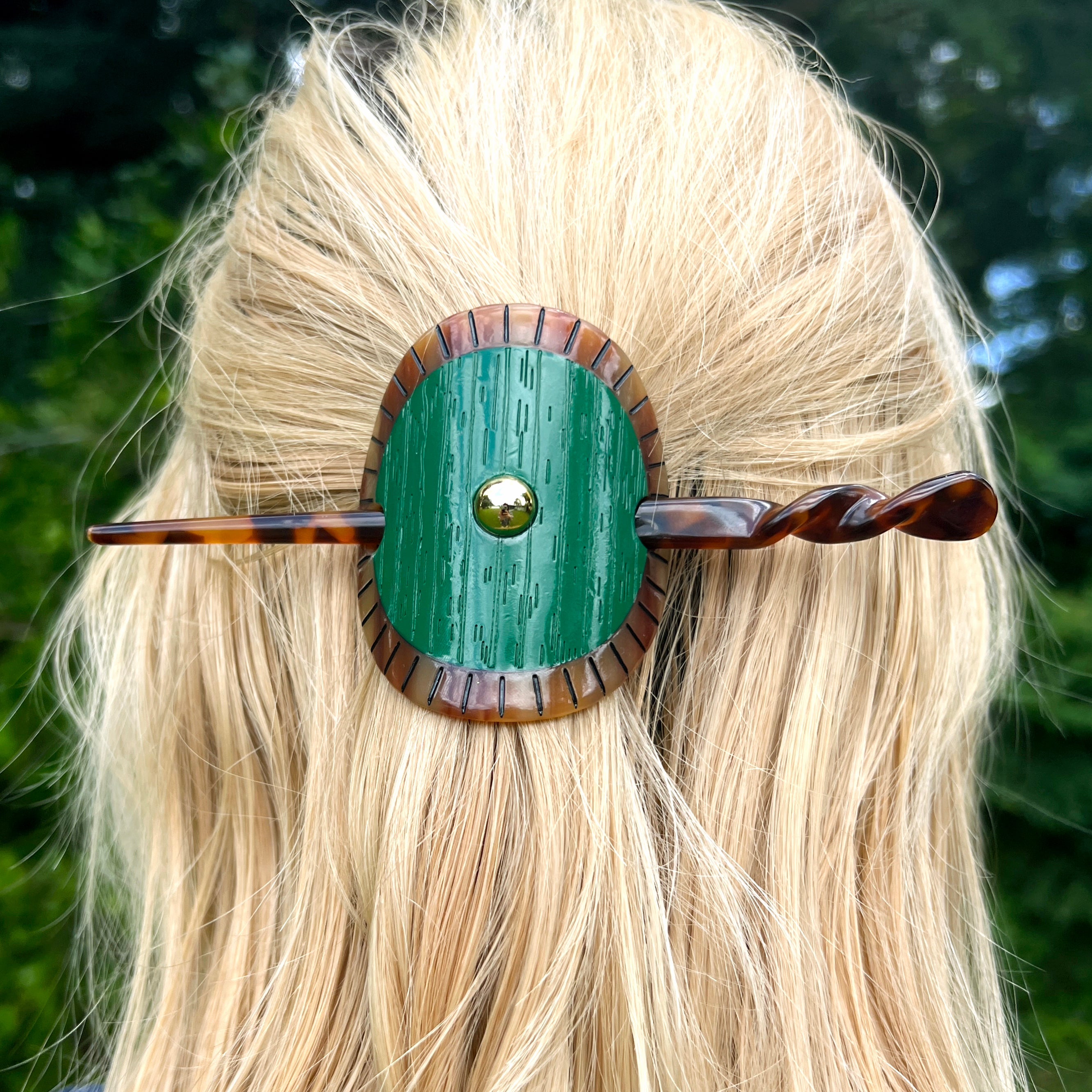 Hobbit Door Hair Pin and Cloak Holder – Lassoed Moon