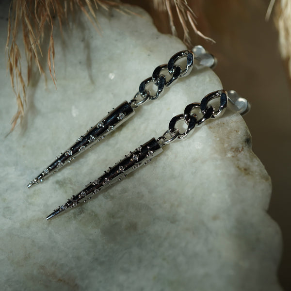 Lady Death Earrings