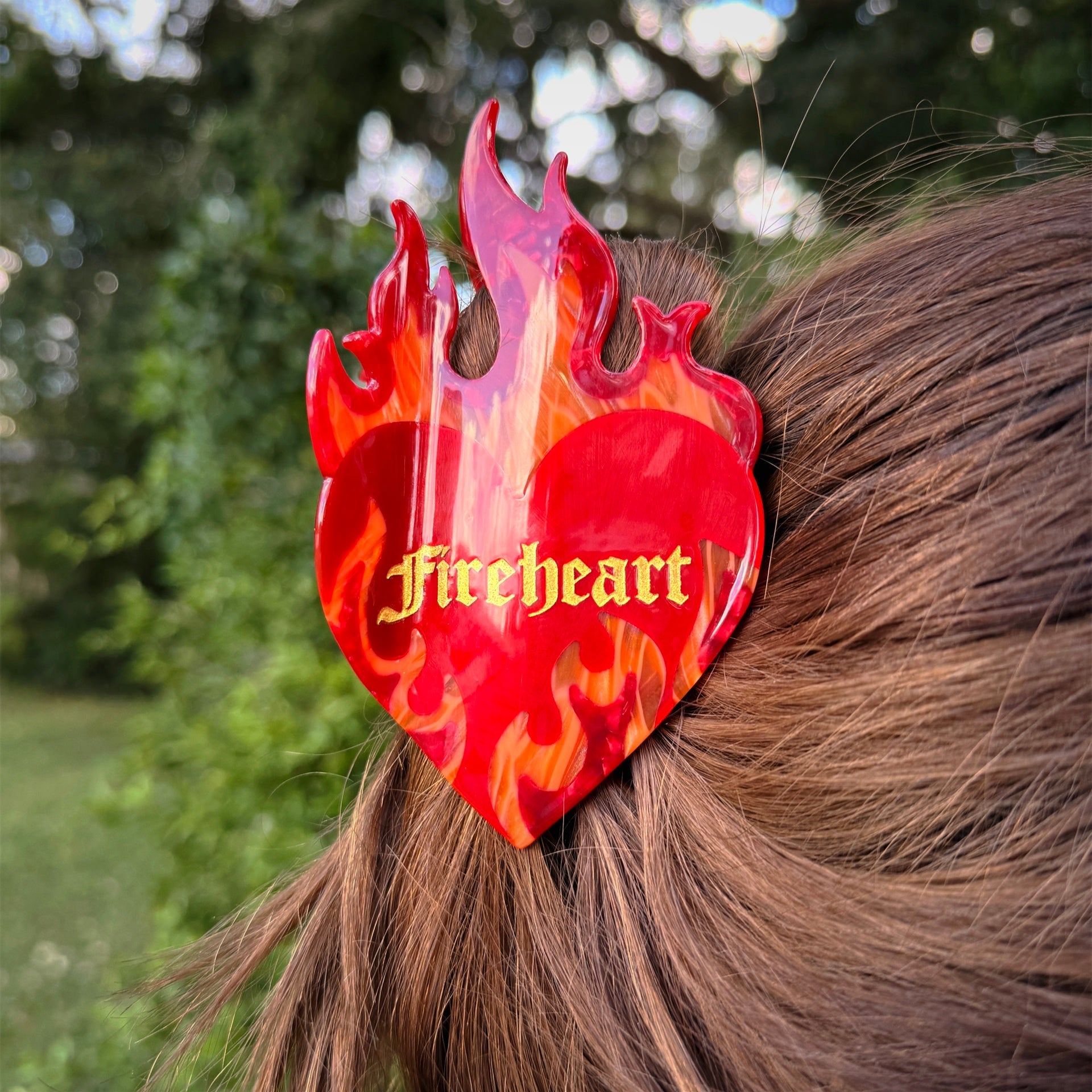 Fireheart Claw Clip – Lassoed Moon