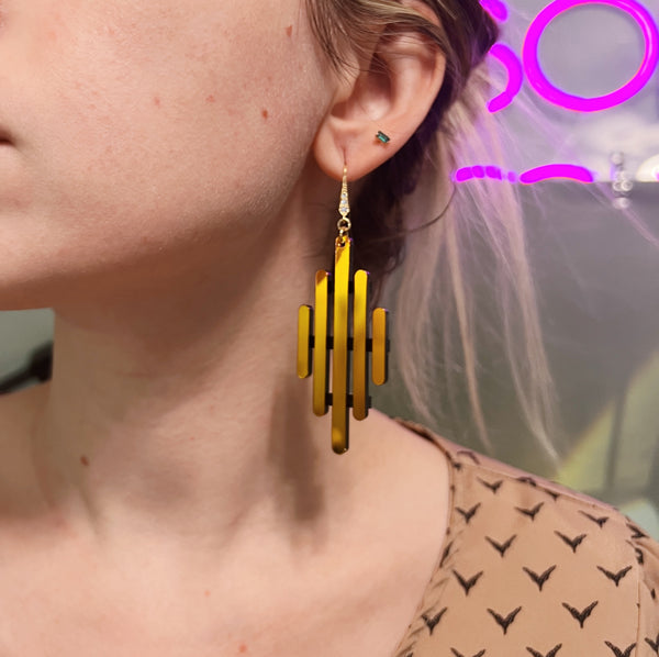 Line Right Up Earrings