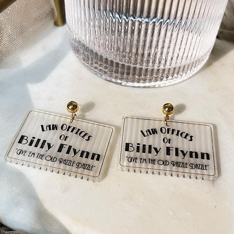 Billy Flynn Earrings