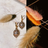 Dainty Deco Diamond Huggies