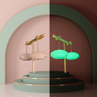 Satte-light Chandelearrings